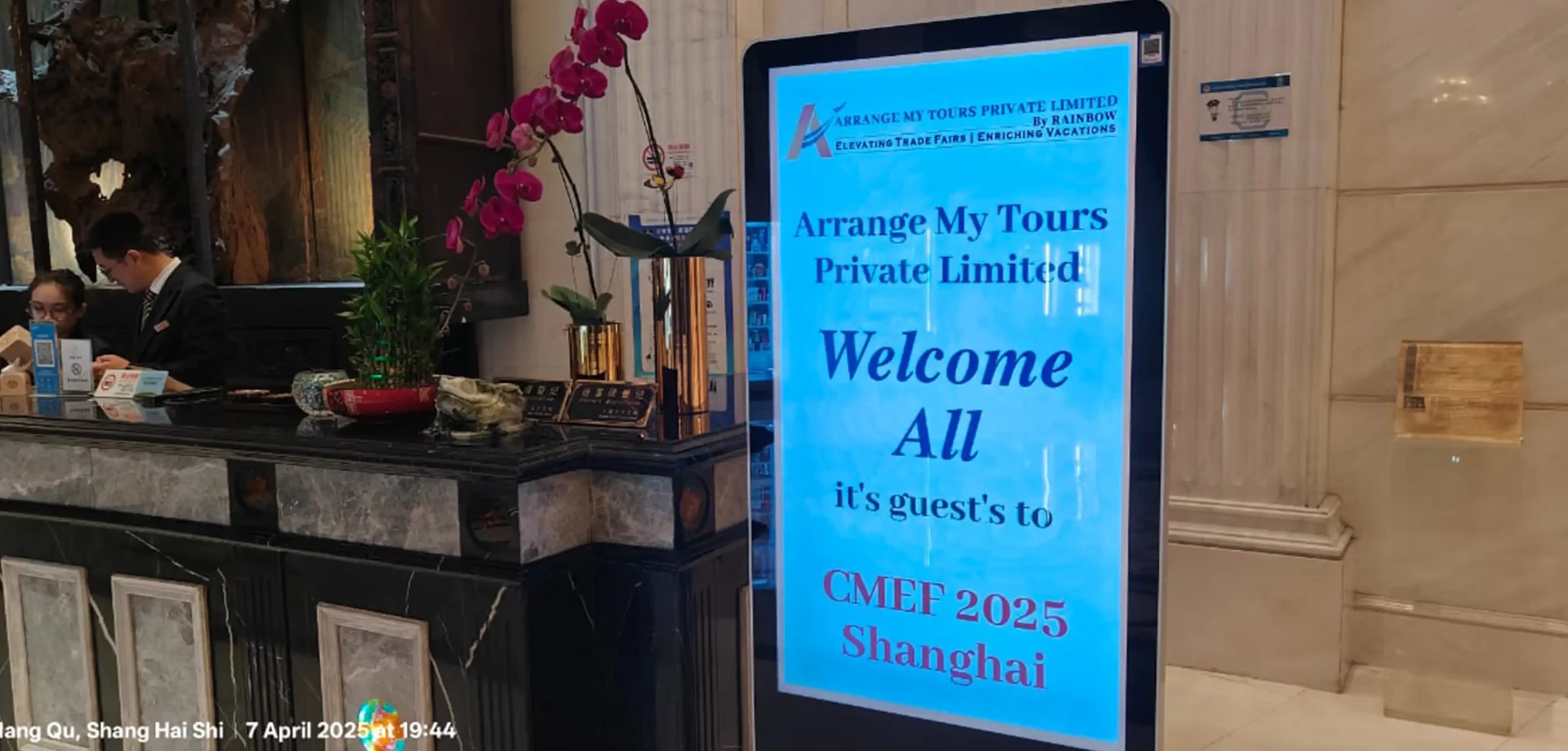 Arrange My Tours trade fair delegation