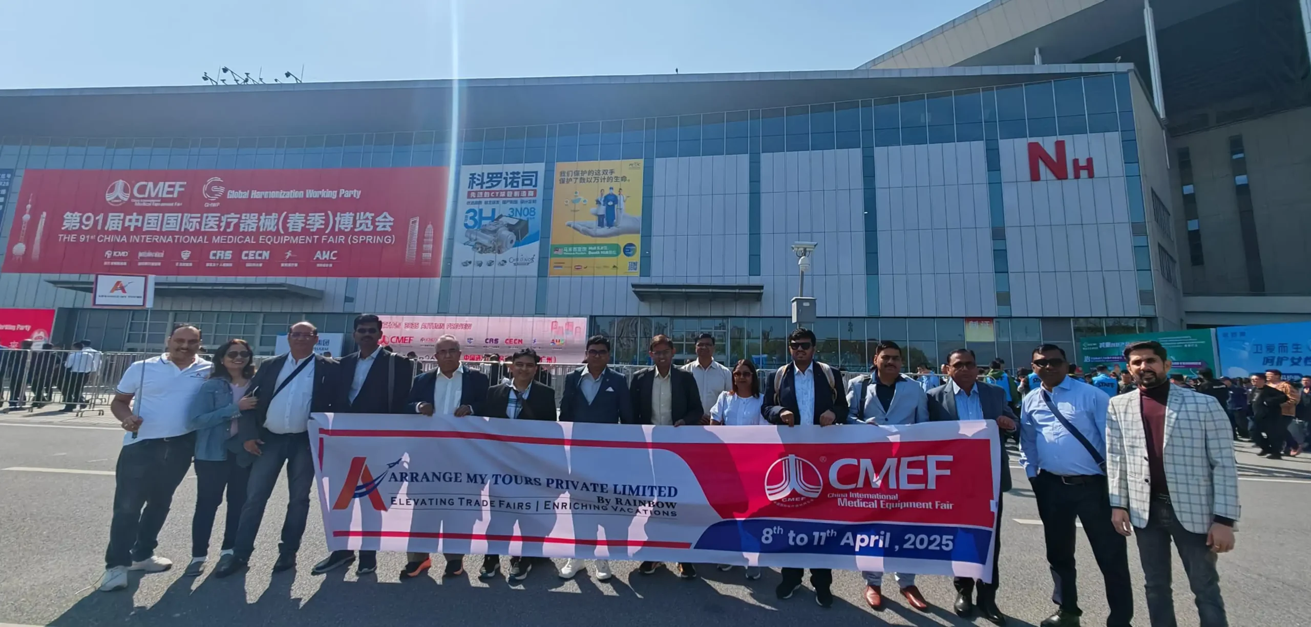 Arrange My Tours trade fair delegation